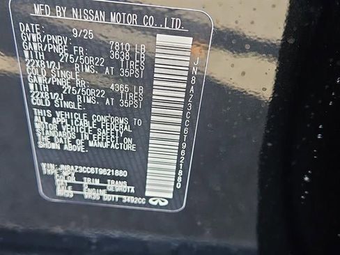 New 2026 INFINITI QX80 Autograph w/ Premium Cargo Package image 4