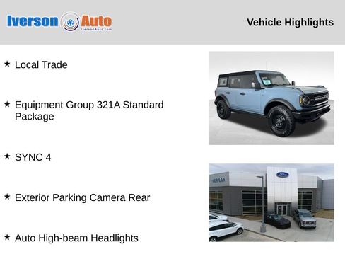 Used 2022 Ford Bronco Black Diamond image 2