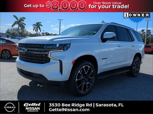 Used 2021 Chevrolet Tahoe RST w/ Luxury Package image 1