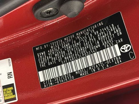 Certified 2020 Toyota Corolla XSE FWD image 11