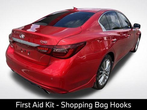 Used 2022 INFINITI Q50 Luxe w/ Cargo Package AWD/4WD image 11
