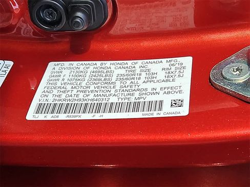 Used 2019 Honda CR-V Touring image 24