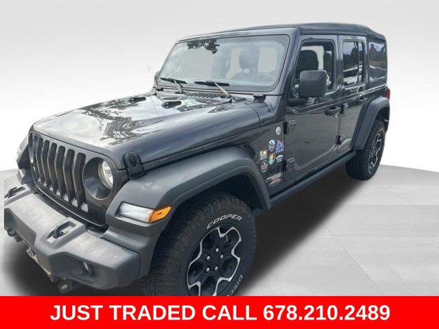 Certified 2021 Jeep Wrangler Unlimited Sport AWD/4WD image 1