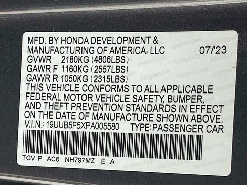 Used 2023 Acura TLX A-Spec Package image 33