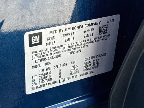 Used 2022 Chevrolet TrailBlazer LT AWD/4WD image 29