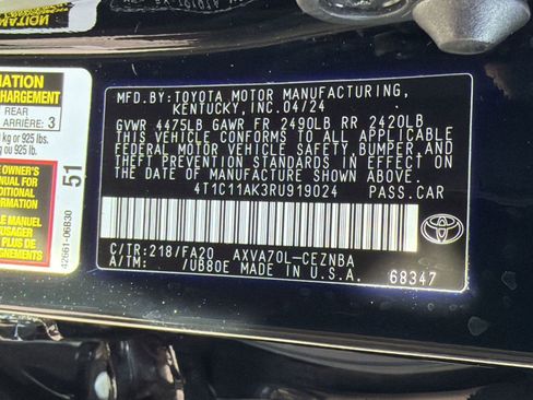 Used 2024 Toyota Camry LE image 20