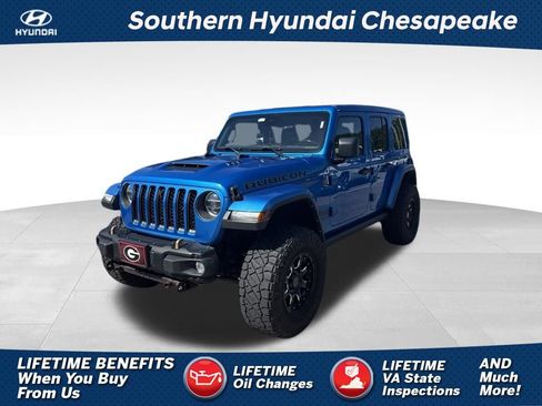 Used 2021 Jeep Wrangler Unlimited Rubicon w/ Trailer Tow Package AWD/4WD image 1