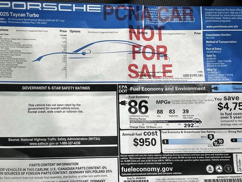 Certified 2025 Porsche Taycan Turbo image 49