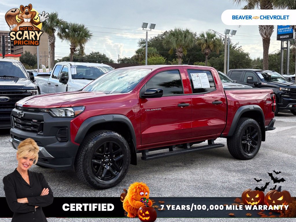 Used 2024 Chevrolet Colorado Trail Boss w/ Advanced Trailering Package AWD/4WD image 1