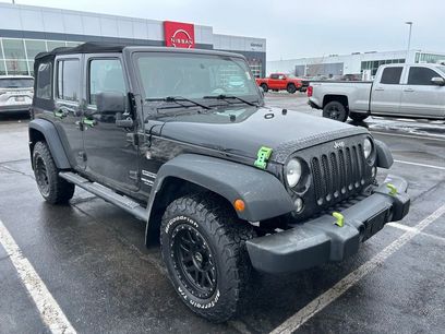 Used 2015 Jeep Wrangler Unlimited Sport w/ Mopar Black Appearance Group