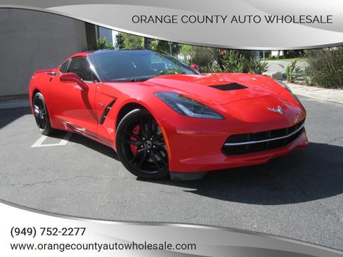 Used 2014 Chevrolet Corvette Stingray Coupe w/ 3LT Preferred Equipment Group RWD image 1