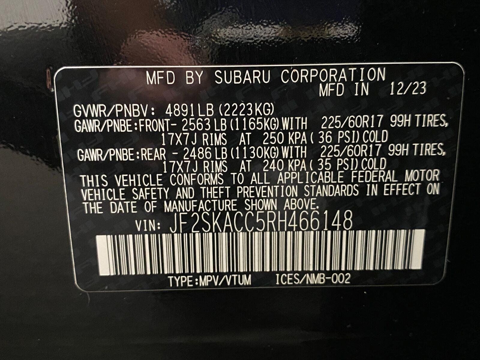 Used 2024 Subaru Forester Premium AWD/4WD image 34