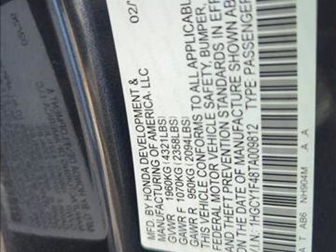 New 2026 Honda Accord SE image 21