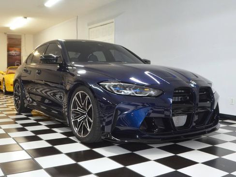 Used 2023 BMW M3 Competition w/ Executive Package RWD image 3