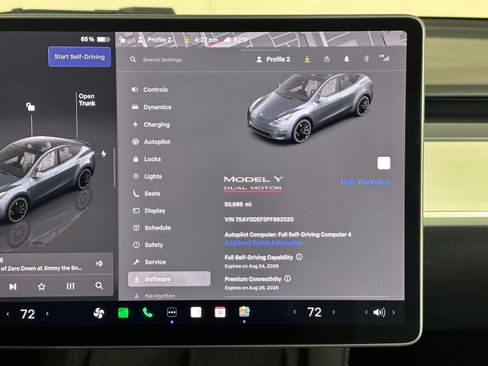 Used 2023 Tesla Model Y Performance AWD/4WD image 3