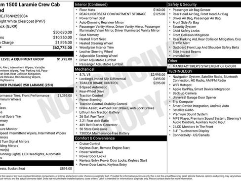 Used 2022 RAM 1500 Laramie RWD image 12