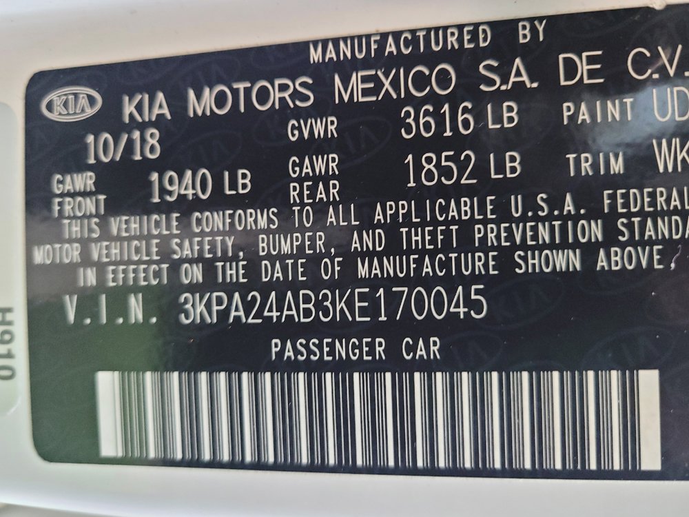 Used 2019 Kia Rio S FWD image 33