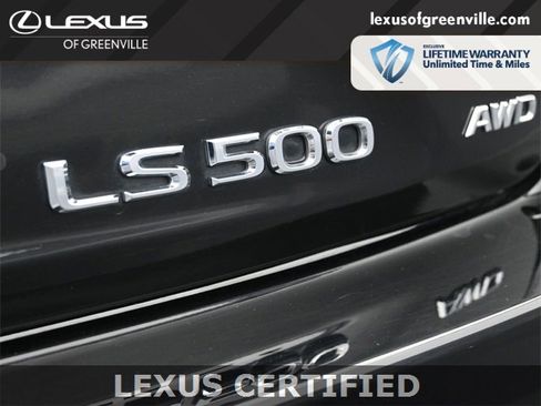 Certified 2020 Lexus LS 500 AWD image 3