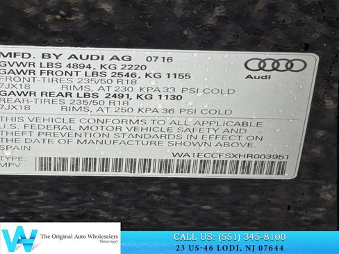 Used 2017 Audi Q3 2.0T Premium w/ Convenience Package AWD/4WD image 27