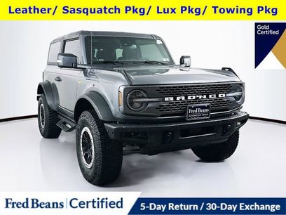 Certified 2023 Ford Bronco Badlands