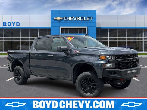 Used 2021 Chevrolet Silverado 1500 Custom Trail Boss w/ Safety Confidence Package AWD/4WD image 1
