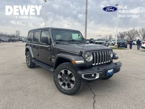 Used 2018 Jeep Wrangler Unlimited Sahara w/ Dual Top Group image 1