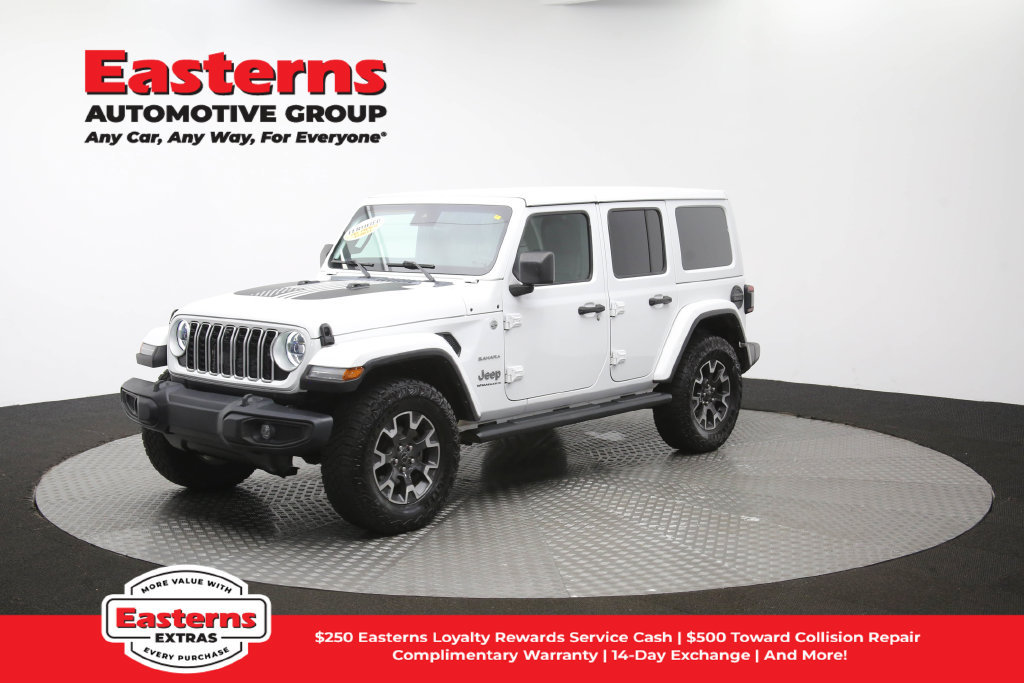 Used 2024 Jeep Wrangler Unlimited Sahara w/ Dual Top Group AWD/4WD image 56