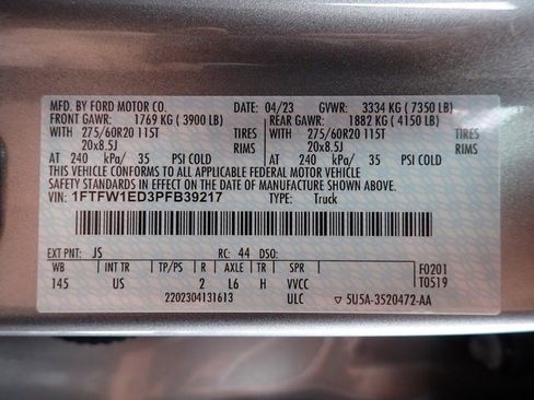 Used 2023 Ford F150 XLT w/ Equipment Group 302A High image 13