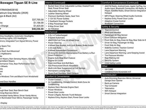 Used 2025 Volkswagen Tiguan SE R-Line image 6
