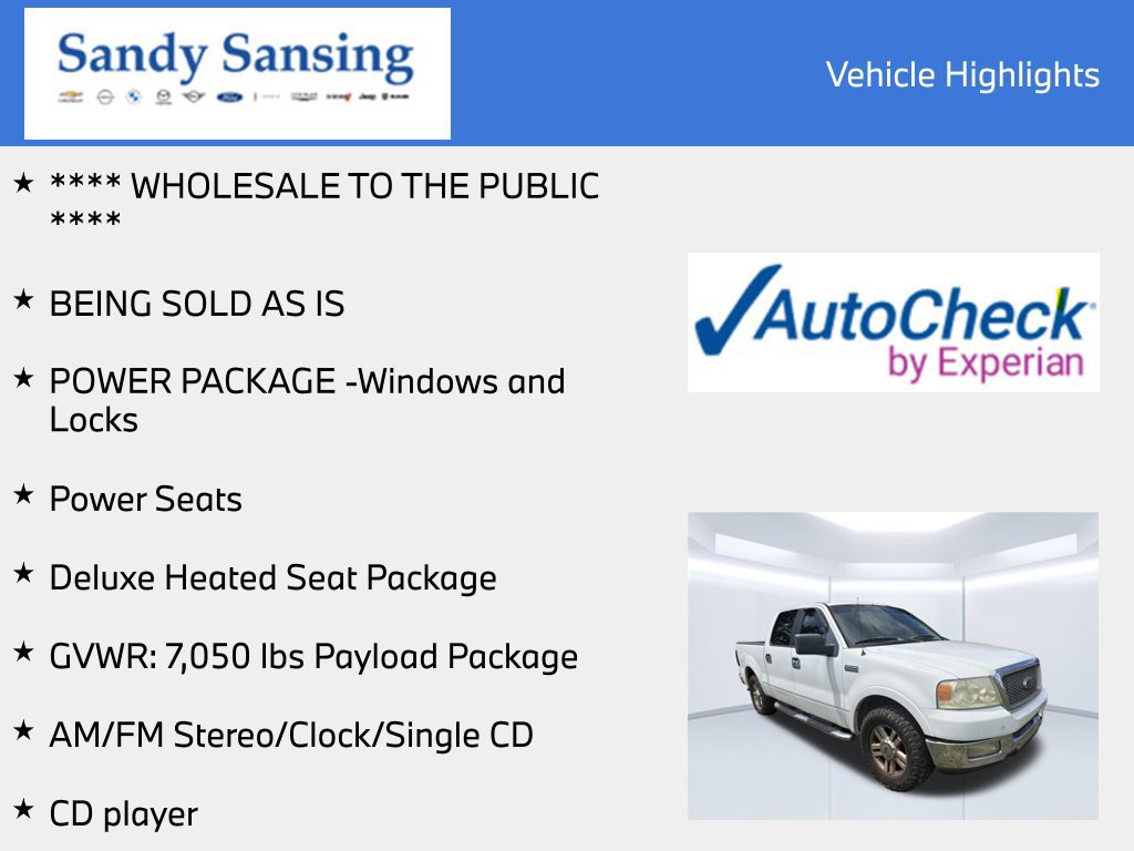 Used 2005 Ford F150 Lariat RWD image 6