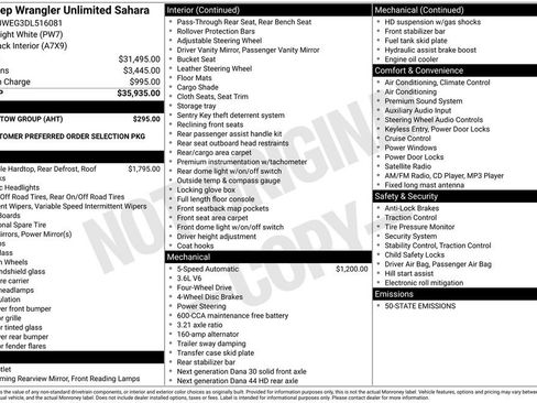 Used 2013 Jeep Wrangler Unlimited Sahara w/ Trailer Tow Group image 10