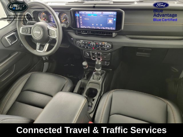 Used 2024 Jeep Wrangler Unlimited Sahara w/ Technology Group AWD/4WD image 33