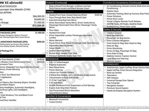 Used 2025 BMW X5 sDrive40i w/ Premium Package image 11