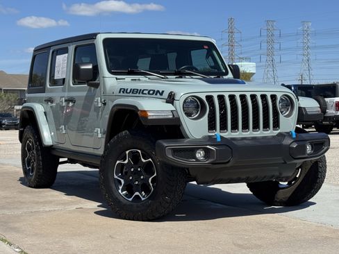 Used 2023 Jeep Wrangler Unlimited Rubicon 4xe w/ Cold Weather Group image 2