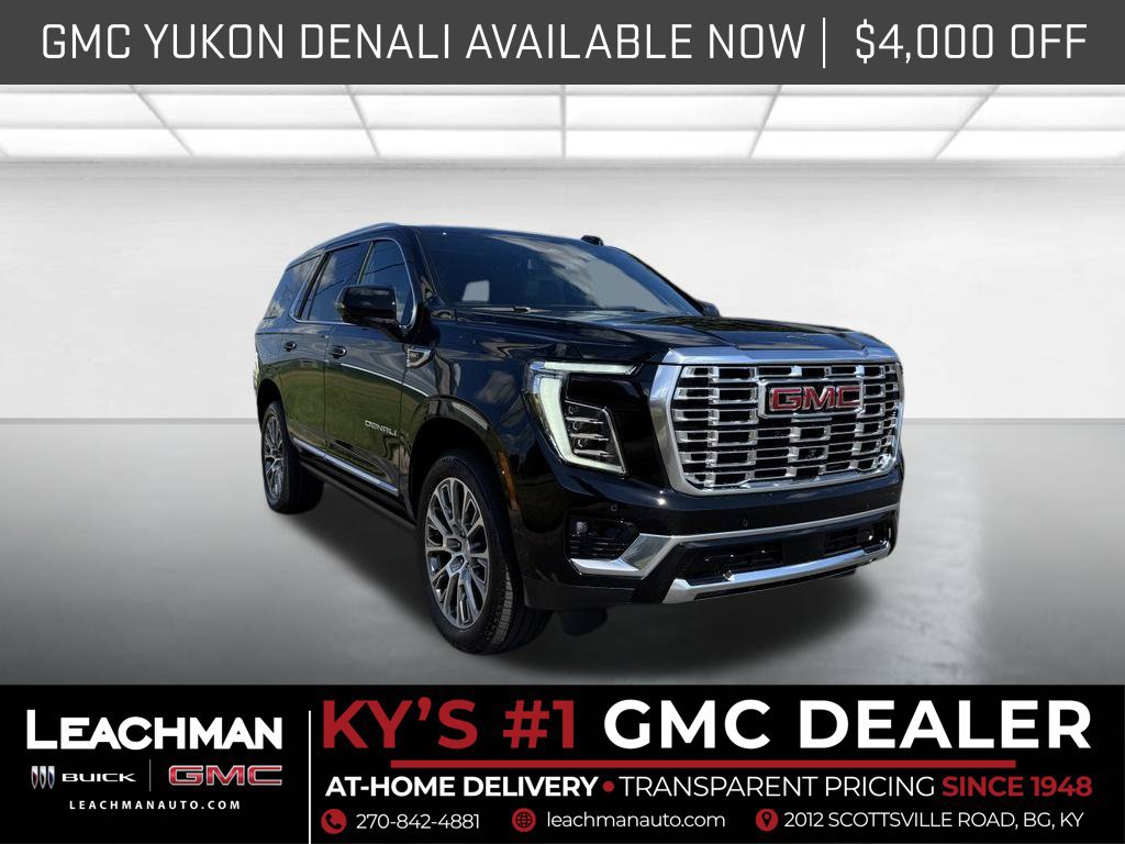 New 2026 GMC Yukon Denali w/ Sun & Power Step Package AWD/4WD 360° Tour