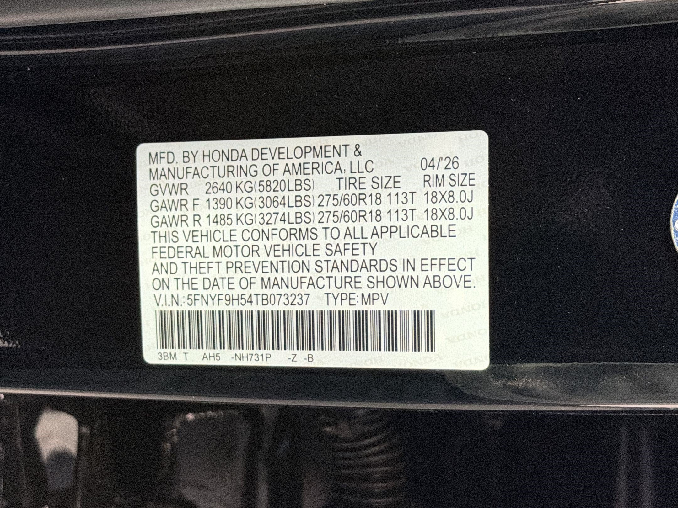 New 2026 Honda Passport TrailSport image 21