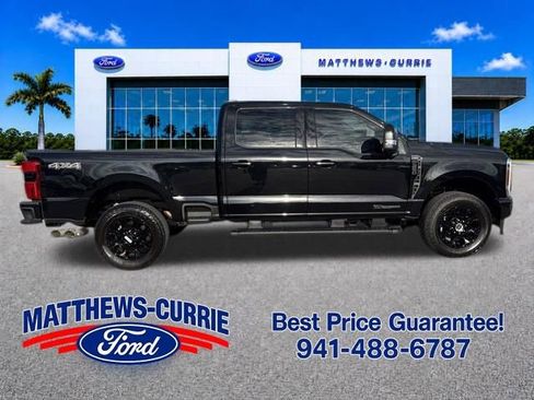 Certified 2025 Ford F250 Lariat w/ Black Appearance Package AWD/4WD image 3