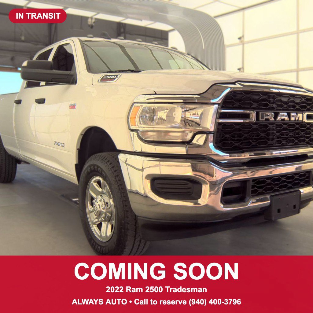 Used 2022 RAM 2500 Tradesman w/ Chrome Appearance Group AWD/4WD image 4