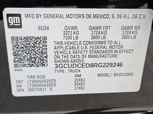 Used 2024 Chevrolet Silverado 1500 Custom Trail Boss w/ Midnight Edition image 35