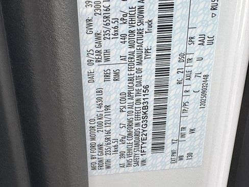 New 2025 Ford Transit 150 Low Roof AWD w/ Load Area Protection Package image 40