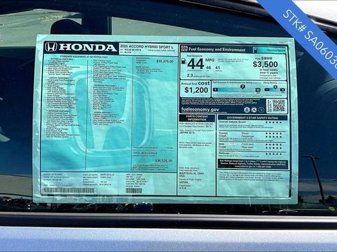 New 2025 Honda Accord Sport image 5