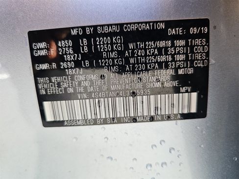 Used 2020 Subaru Outback Limited w/ Popular Package #2 image 39