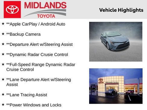 Used 2024 Toyota Corolla LE FWD image 2