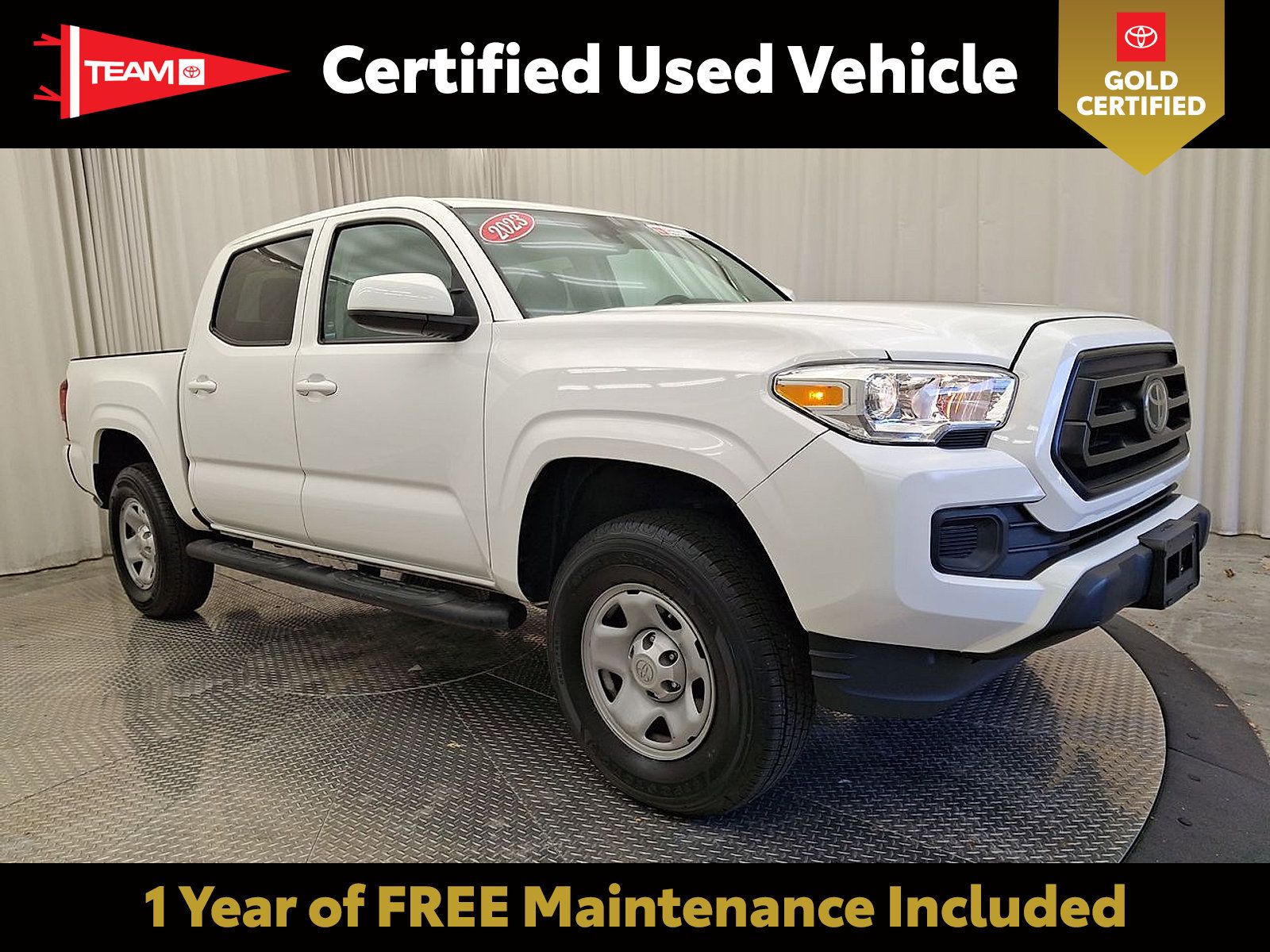 Certified 2023 Toyota Tacoma SR AWD/4WD image 1