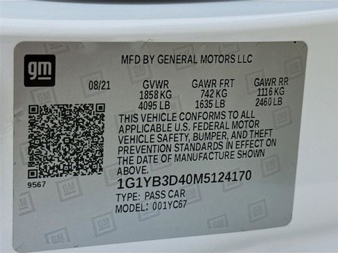 Used 2021 Chevrolet Corvette Stingray Preferred Conv w/ Battery Protection Package image 29