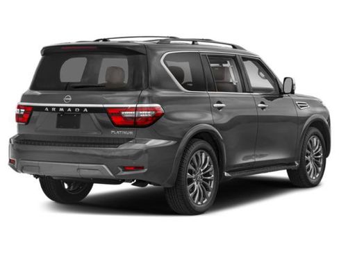 Used 2024 Nissan Armada Platinum w/ Captain's Chairs Package RWD image 2