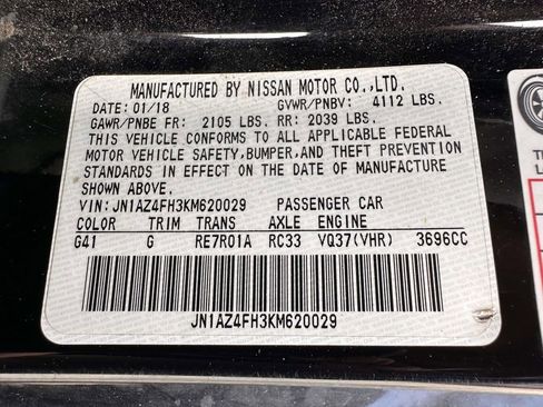 Used 2019 Nissan 370Z Roadster RWD image 30