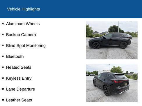 Used 2024 Lexus NX 350 F Sport AWD/4WD image 2