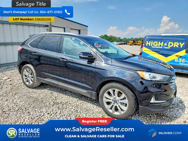 Used 2019 Ford Edge Titanium w/ Class II Trailer Tow Package AWD/4WD image 5