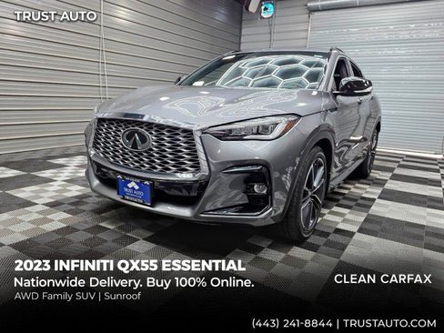 Used 2023 INFINITI QX55 Essential AWD/4WD image 1